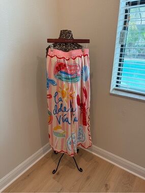 TikTok Viral - La Dolce Vita Print Pant